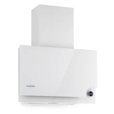 Klarstein Amelia, Cappa Aspirante, 60x47x23,5 cm, LED, Touch, 123W, bianco