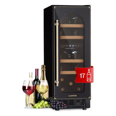 Klarstein Vinovilla Built-In Duo Vilhelmine Edition - Frigorifero per vini, bottiglie, colori, s