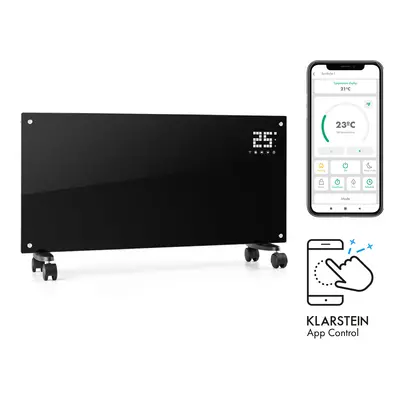 Klarstein Bornholm Smart - Stufa a convezione, W, WiFi, display LED, timer, IP24