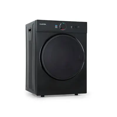 Klarstein Jet Set Asciugatrice a evacuazione 1020W Classe C 3kg 50cm nero