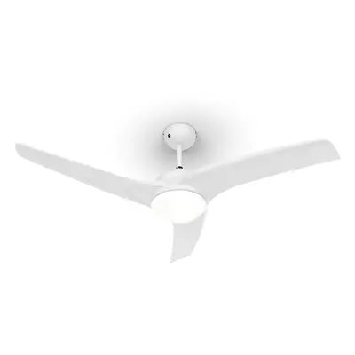 Klarstein Figo Ventilatore da Soffitto 52" 55W Lampadario 2x42W Telecomando bianco