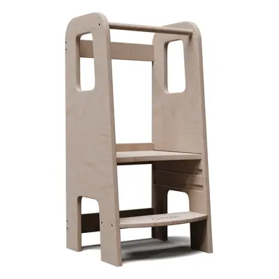 Mobli Ully torre di apprendimento Montessori, multiplex, 40,5x86x38cm, regolabile in altezza