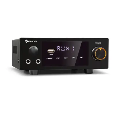 Auna AMP-2 DG Amplificatore Stereo-Hi-Fi 2x50W RMS BT/USB Digital-In Ott.&Coas.