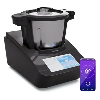 Klarstein Aria Grande - Robot da cucina, watt, 4,7 L, controllo tramite app, attacco per cottura