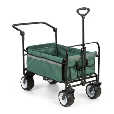 Waldbeck Easy Rider Carretto max. 70kg Asta Telescopica Pieghevole verde