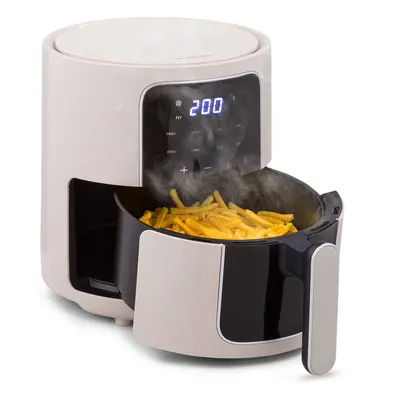 Klarstein Crisp-Pro - Friggitrice ad aria calda, air fryer, W, 3,5 litri, programmi, timer, acci