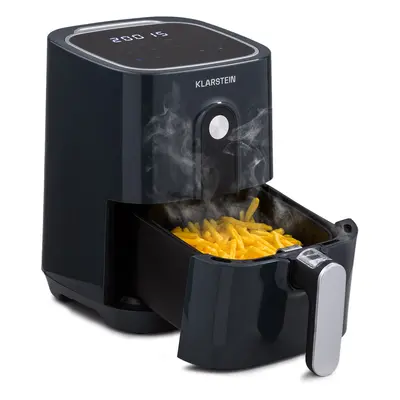 Klarstein Crisp-Pro friggitrice ad aria calda Air Fryer 1400W, 2,8 litri, programmi, timer, acci