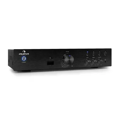 Auna AV2-CD508BT amplificatore HiFi AUX bluetooth nero