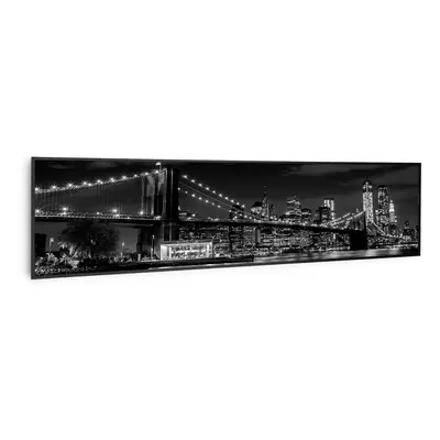 Klarstein Wonderwall Air Art Smart Riscaldatore a infrarossi Ponte 120x30cm 350W