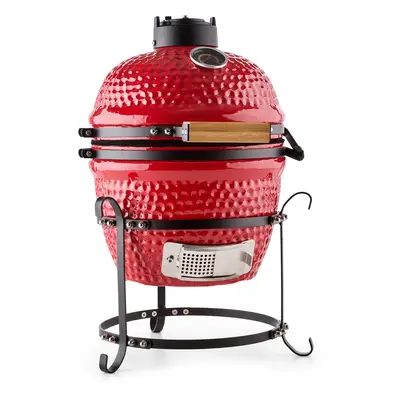 Klarstein Princesize barbecue Kamado grill in ceramica griglia in acciaio inox affumicatore BBQ 