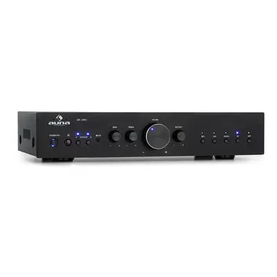 Auna AV2-CD608BT Amplificatore HiFi Stereo4x100W RMS BT Dig-Opt-In nero