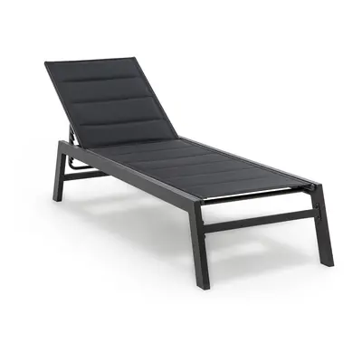 Blumfeldt Renazzo Lounge Sdraio 70/30 PVC/PE Alluminio Livelli antracite