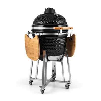 Klarstein Kingsize Kamado Barbecue Griglia In Ceramica 21" Acciaio Inox