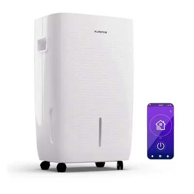 Klarstein DryFy Connect - Deumidificatore a compressione con interfaccia WiFi, l/giorno, m2