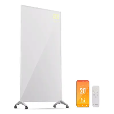 Klarstein Wonderwall Smart Bornholm - Stufa a infrarossi, x cm, app, 1200W