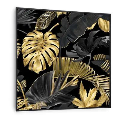 Klarstein Wonderwall Air Art Smart Riscaldatore a infrarossi Fiore nero 60x60cm 350W