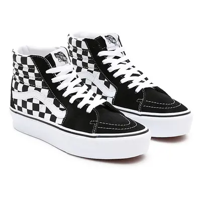 VANS Scarpe Sk8-hi Platform 2.0 (checkerboard/tr) Donna Nero, Taglia