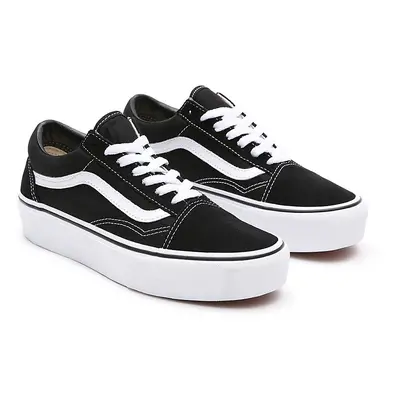 VANS Scarpe Old Skool Platform (black/white) Donna Nero, Taglia