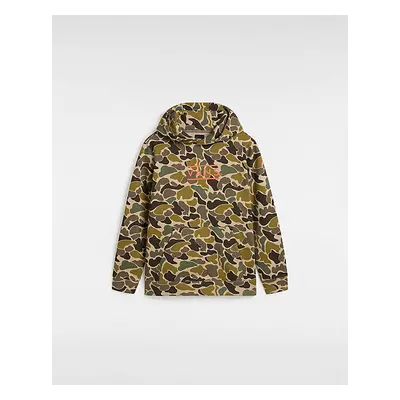 VANS Felpa Bambino/a Half Box Camo (8-14 Anni) (bungee Cord/tur) Boys Marrone, Taglia