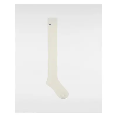 VANS Calzettoni Vans Check Tall (1 Paio) (marshmallow) Donna Bianco, Taglia