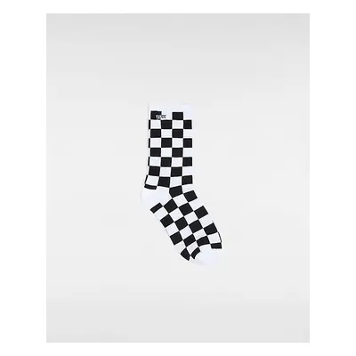 VANS Calzettoni Ticker (1 Paio) (black Checkerboard) Unisex Nero, Taglia