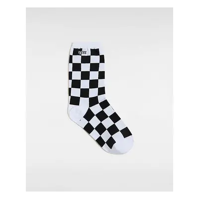 VANS Calzettoni Ticker (1 Paio) (black Checkerboard) Youth Nero, Taglia