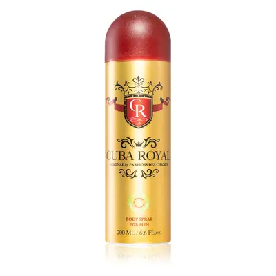 Cuba Royal deodorante spray per uomo