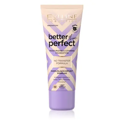 Eveline Cosmetics Better than Perfect fondotinta coprente effetto idratante colore 2.5 Almond Be