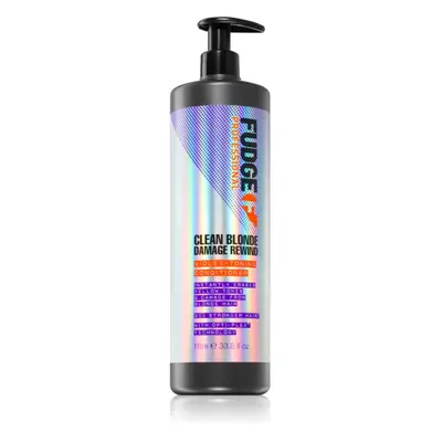 Fudge Clean Blonde Damage Rewind balsamo colorato per capelli biondi