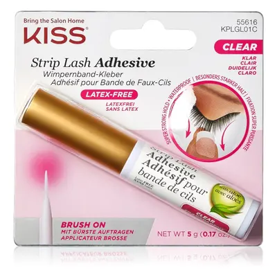 KISS Strip Lash Adhesive colla trasparente per ciglia finte