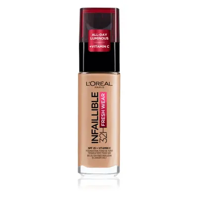 L’Oréal Paris Infaillible 32H Fresh Wear fondotinta liquido lunga tenuta colore Sable Sand