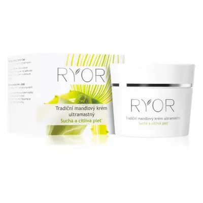 RYOR Dry And Sensitive Naturtal Oils crema tradizionale alle mandorle ultragrassa