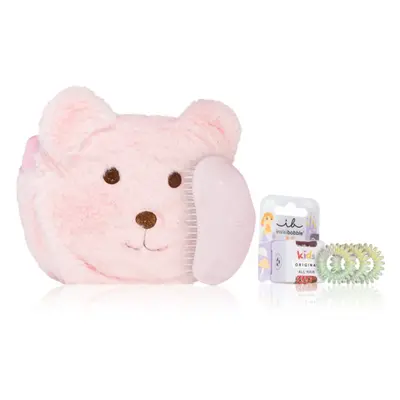 invisibobble Pink Teddy Xmas confezione regalo per bambini