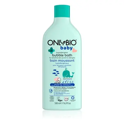 OnlyBio Baby Hypoallergenic bagnoschiuma per pelli sensibili e allergiche per neonati