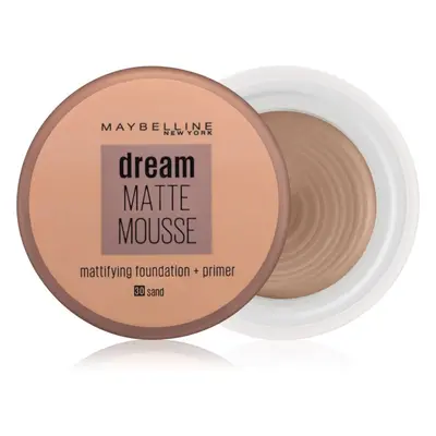 MAYBELLINE NEW YORK Dream Matte Mousse fondotinta opacizzante colore Sand