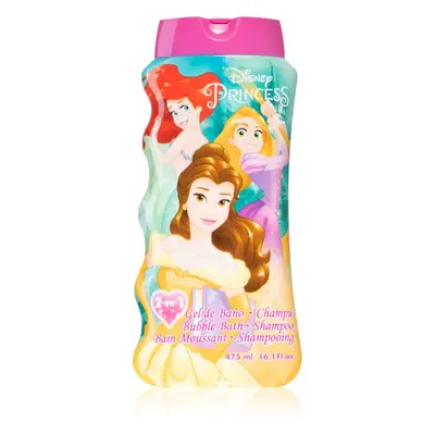 Disney Princess Bubble Bath and Shampoo gel bagno e doccia per bambini