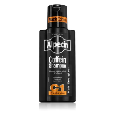 Alpecin Coffein Shampoo C1 Black Edition shampoo alla caffeina uomo stimolante della crescita de