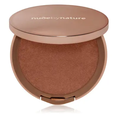 Nude by Nature Flawless Pressed Powder Foundation fondotinta compatto in polvere colore C8 Choco