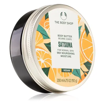 The Body Shop Satsuma Body Butter burro corpo