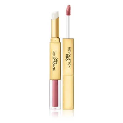 Revolution PRO Supreme Stay 24h Lip Duo rossetto liquido ultra matte con balsamo colore Seclusio