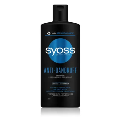 Syoss Anti-Dandruff shampoo antiforfora per cuoi capelluti secchi con prurito