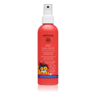 Apivita Bee Sun Safe Kids Spray SPF50 latte abbronzante per bambini SPF