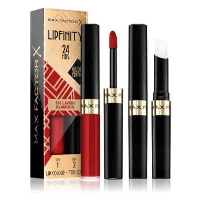 Max Factor Lipfinity Gilded Edition rossetto lunga tenuta con balsamo colore Warm Glow