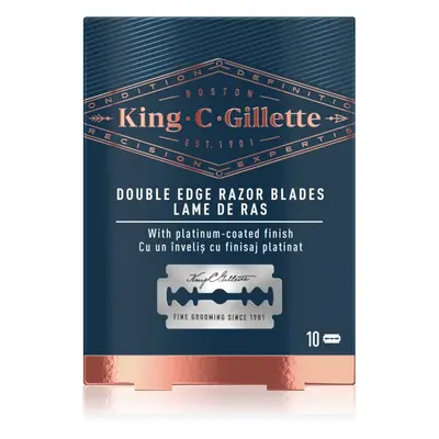 Gillette King C. Double Edge lamette di ricambio