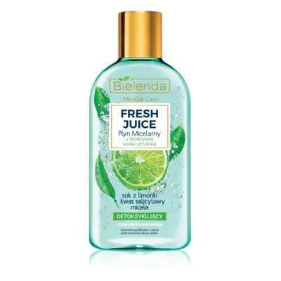 Bielenda Fresh Juice Lime acqua micellare per pelli miste e sensibili