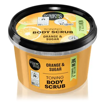 Organic Shop Orange & Sugar peeling tonificante per il corpo