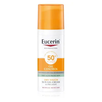 Eucerin Sun Oil Control crema-gel protettivo per il viso SPF 50+