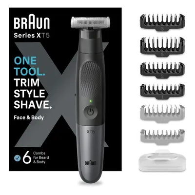 Braun Series X XT5200 trimmer e rasoio per la barba