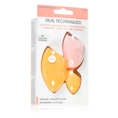 Real Techniques Ultimate Sponge Trio set di applicatori