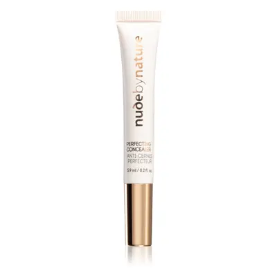 Nude by Nature Perfecting Concealer correttore coprente liquido colore Shell Beige 5.9 ml